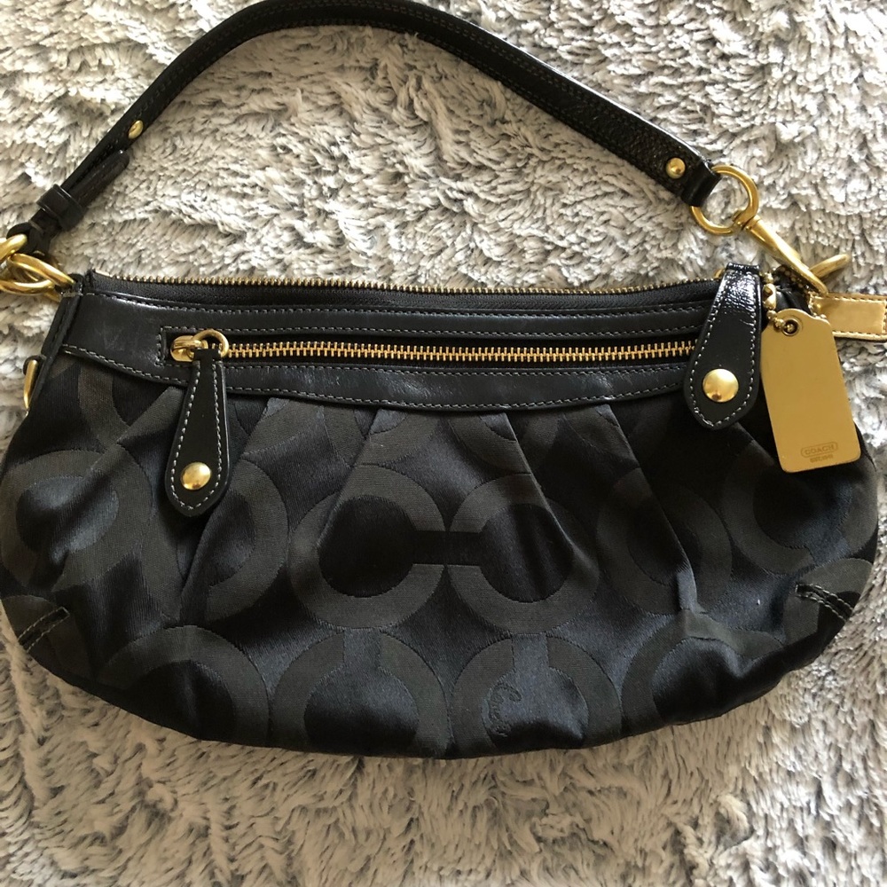 Authentic black coach bag- excellent condition! - Picture 2 of 4